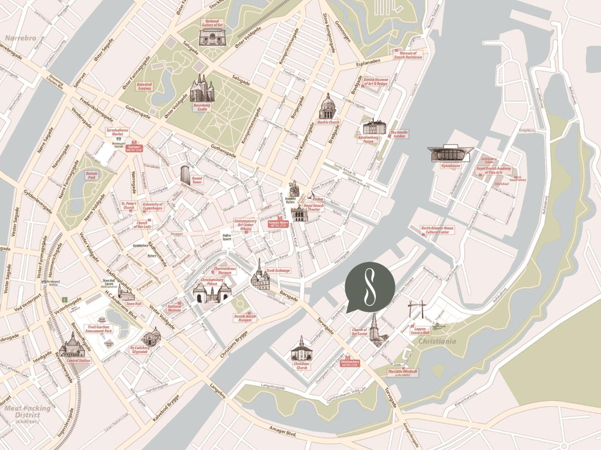 Appartement Sanders Saint - Loft One-bedroom By The Charming Canals Copenhague